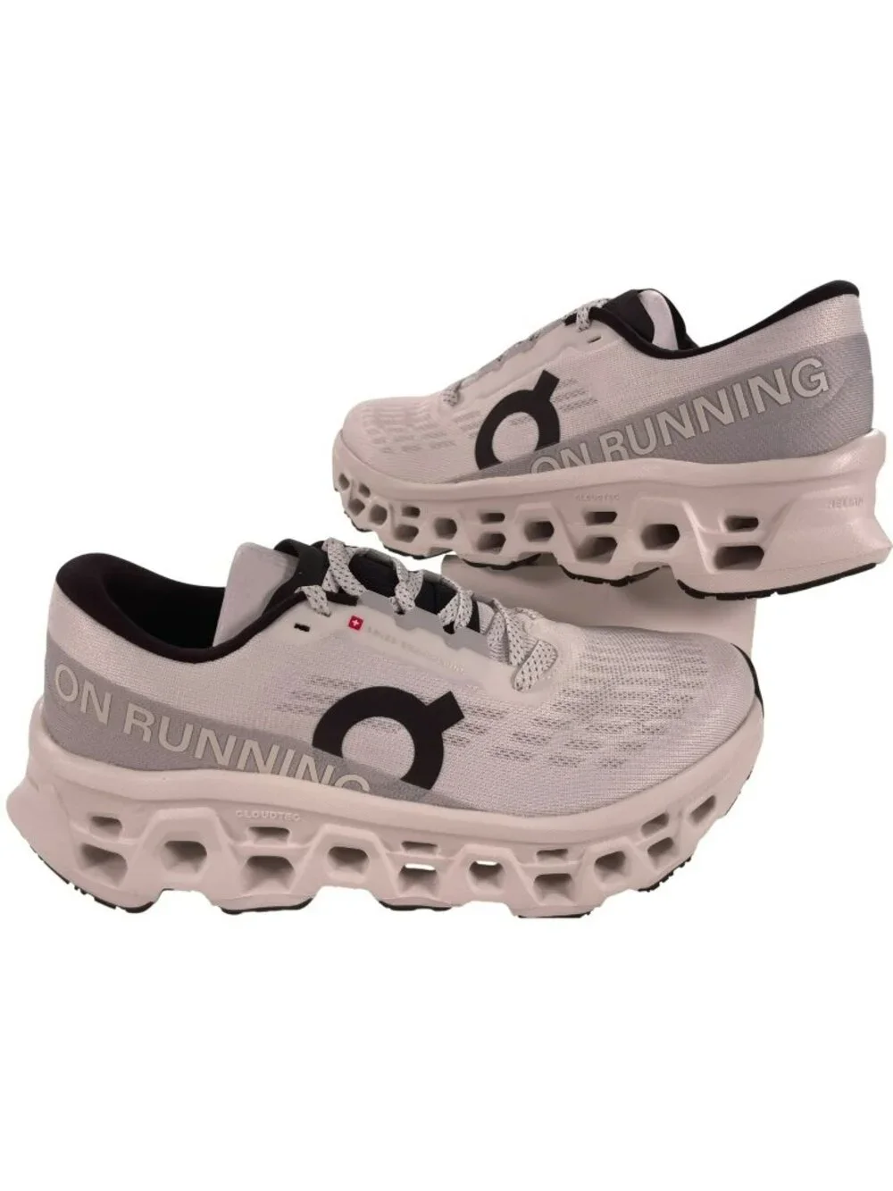 On Cloudmonster 3 Running Sport Shoes Athletic White Women'sWalking Size 8 NEW